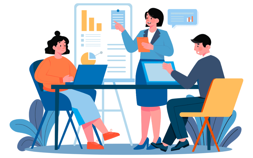 Illustration d'élus de CSE en congé de formation économique, sociale et syndicale