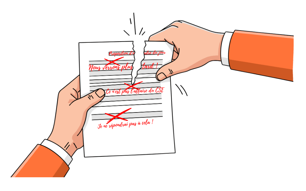 Désaccord ordre du jour CSE : que faire en cas de blocage ?